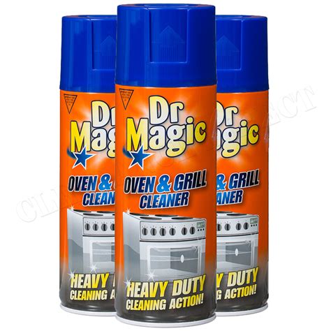 Effortlessly clean your oven with Dr Magic high performance oven cleaner